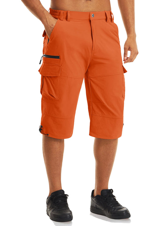 Men's Lightweight Multi-Pocket Golf Shorts