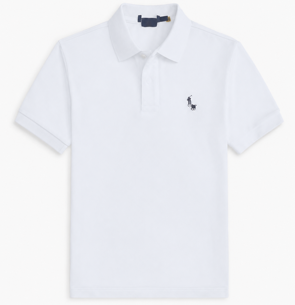 Men's Casual Cotton Polo Shirt - Short Sleeve (One Piece)