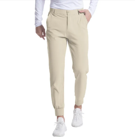 Men's Slim-Fit Stretch Golf Joggers